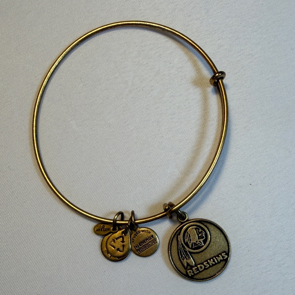 Alex and Ani Gold-tone Charm Bracelet